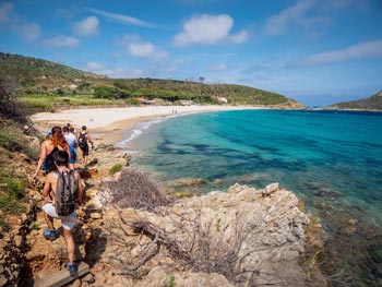 wandelen in Saint Tropez en Ramatuelle
