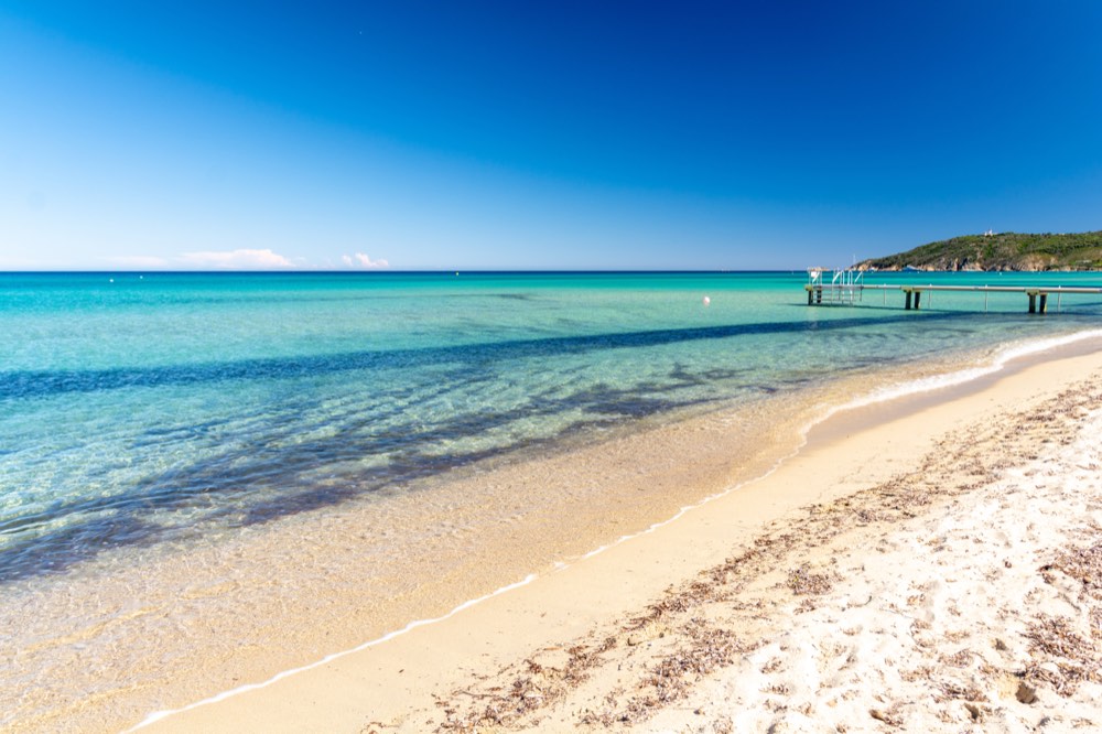 Zandstrand van Fréjus en Saint-Aygulf