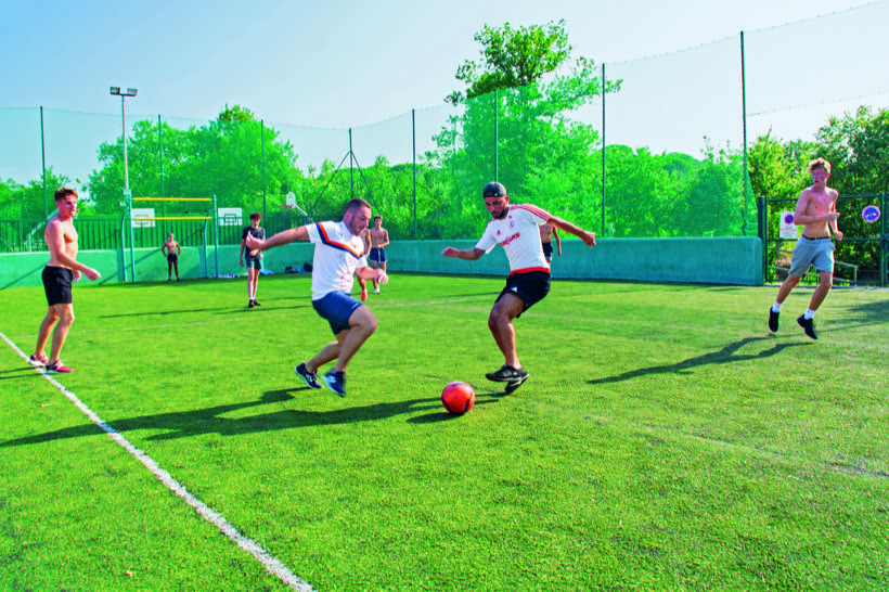 Terrain de foot du village vacances
